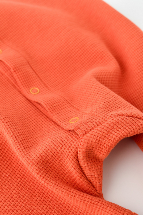 Salopeta fara maneci si pantaloni scurti - 100% bumbac organic - scortisoara, babycosy - imagine produs HeiBebe.ro [4]