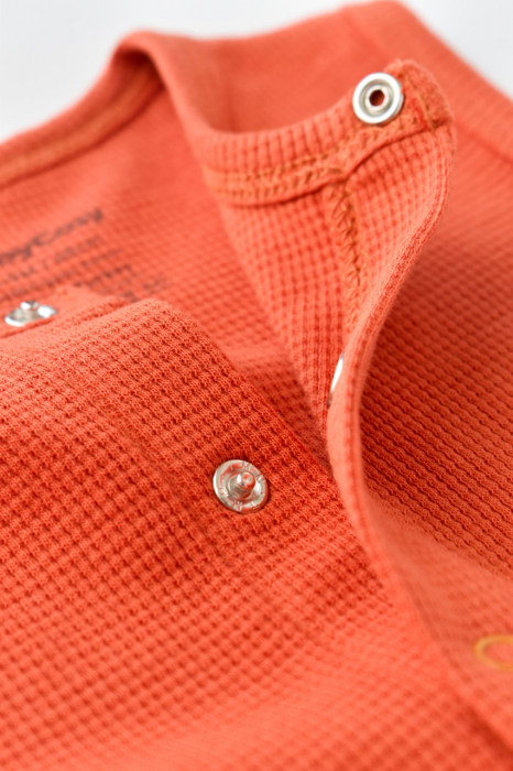 Salopeta fara maneci si pantaloni scurti - 100% bumbac organic - scortisoara, babycosy - imagine produs HeiBebe.ro [5]