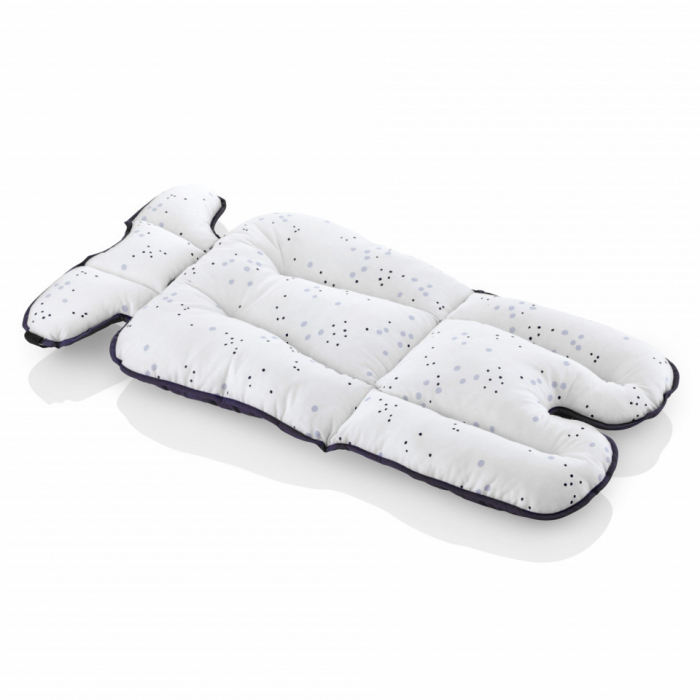 Saltea cu doua fete pentru carucior si scaun de masa dots babyjem - imagine produs HeiBebe.ro [2]