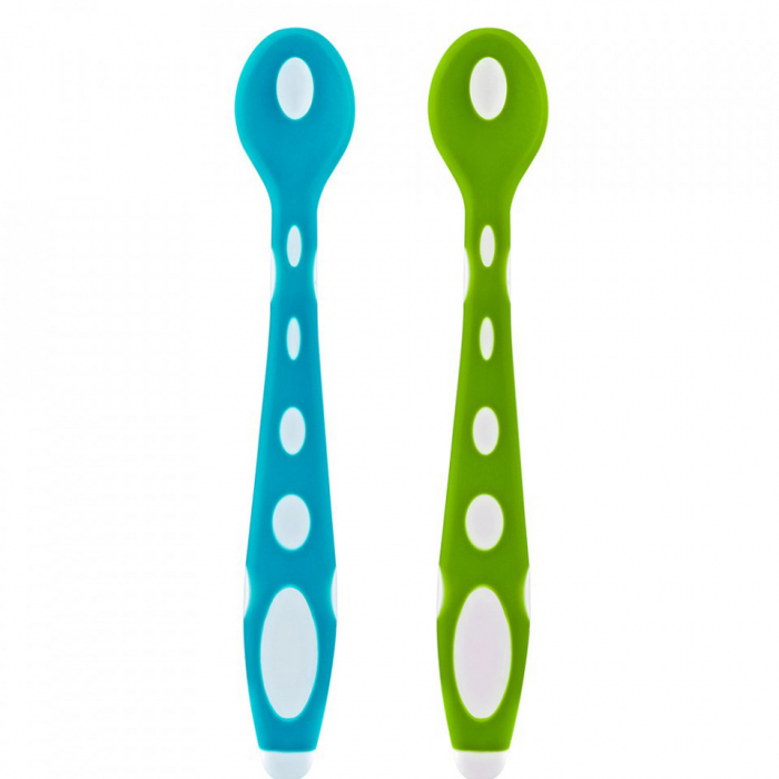 Set 2 lingurite din silicon babyjem soft spoon - imagine produs HeiBebe.ro [3]