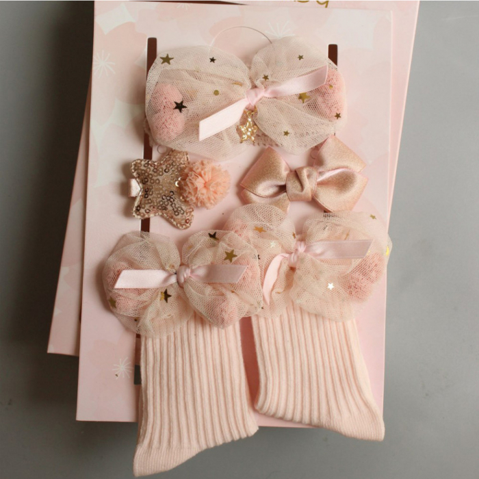 Set 4 piese - sosete cu accesorii - imagine produs HeiBebe.ro [6]