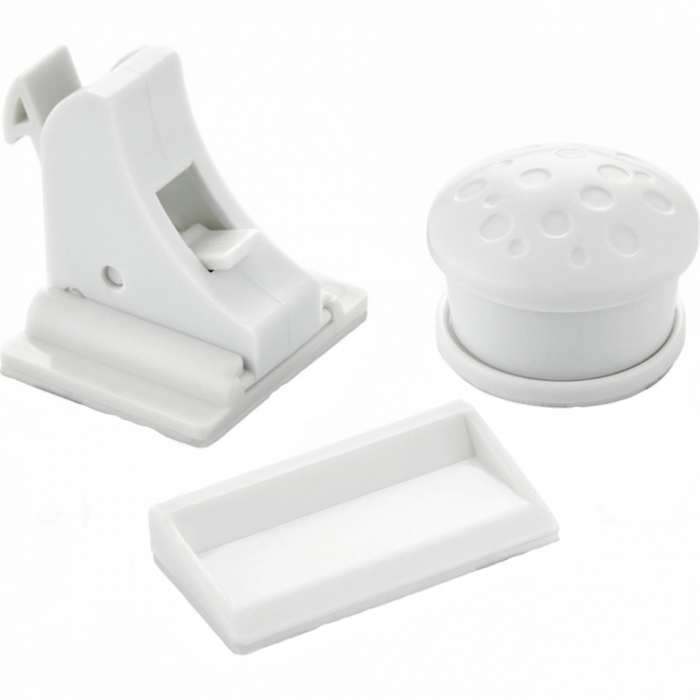 Set 4 sigurante magnetice pentru usi de dulapuri si sertare babyjem - imagine produs HeiBebe.ro [4]
