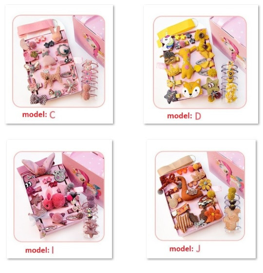 Set de 24 de accesorii pentru par - imagine produs HeiBebe.ro [4]
