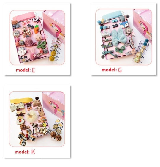 Set de 24 de accesorii pentru par - imagine produs HeiBebe.ro [3]