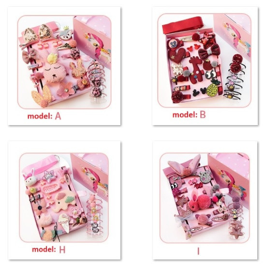 Set de 24 de accesorii pentru par - imagine produs HeiBebe.ro [2]