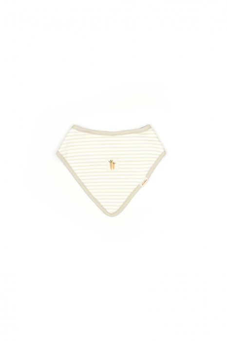 Set de 3 bavete pentru nou nascut, 100% bumbac organic, rabbit, babycosy - imagine produs HeiBebe.ro [4]