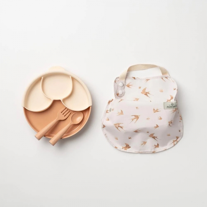 Set diversificare hrana bebelusi miniware mini sous chef 100% din materiale naturale biodegradabile, 6 piese, golden harvest - imagine produs HeiBebe.ro [3]