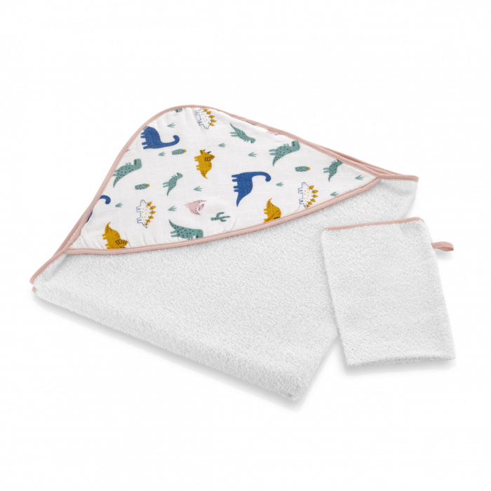 Set prosop si manusa de baie 72x72 cm babyjem - imagine produs HeiBebe.ro [2]