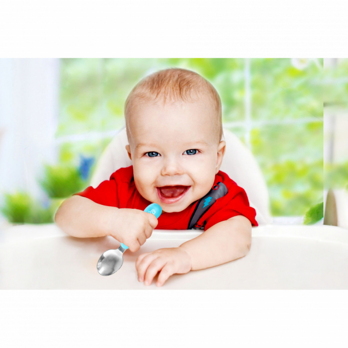 Set tacamuri din inox pentru copii babyjem - imagine produs HeiBebe.ro [6]