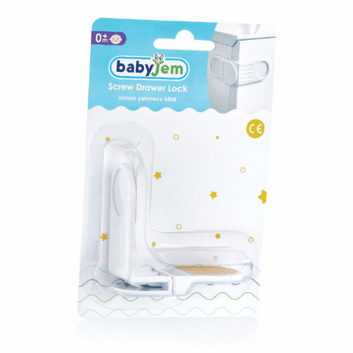 Siguranta pentru sertare babyjem white - imagine produs HeiBebe.ro [3]