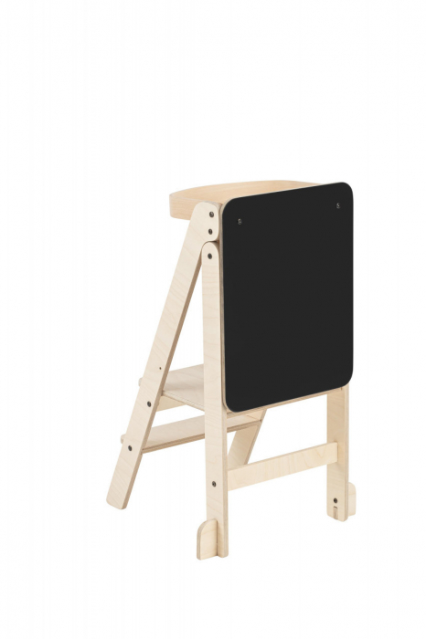 Tabla de scris cu creta - accesoriu pentru turn de invatare pliabil mamatoyz - imagine produs HeiBebe.ro [1]