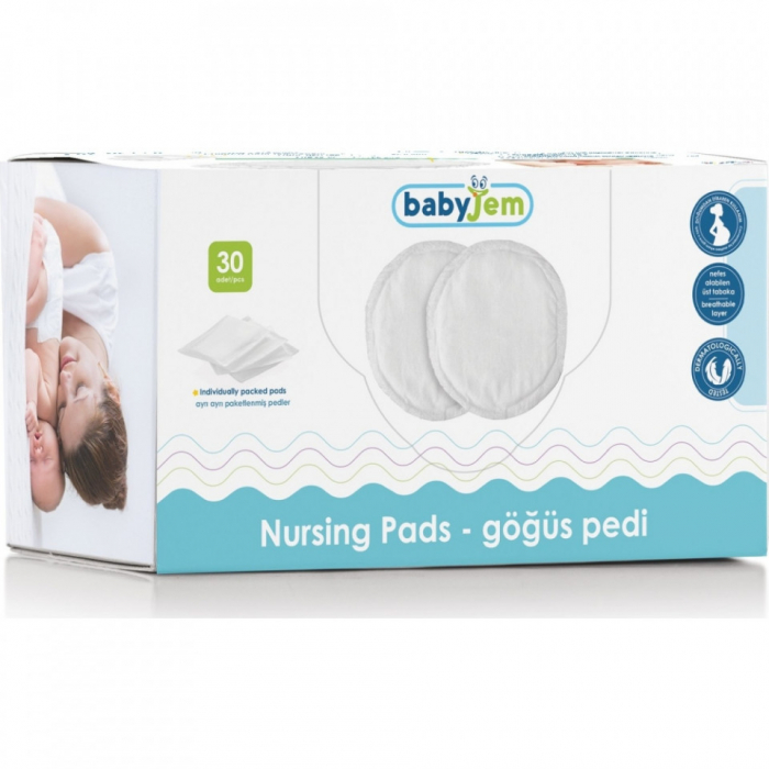 Tampoane pentru san babyjem 30 buc - imagine produs HeiBebe.ro [2]