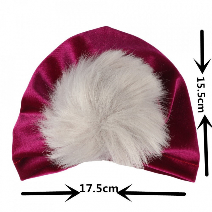 Turban bebelusi din catifea - imagine produs HeiBebe.ro [6]