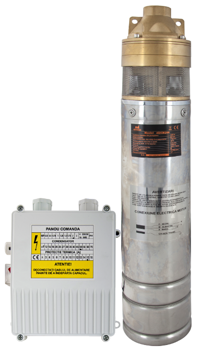 Pompa Submersibila Inox 4" Centrifugala Multietajata cu Panou de Comanda Evosanitary / P[W]: 1500; 3 turbine [1]