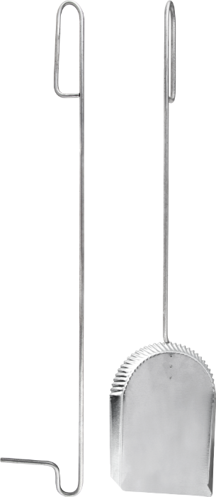 Accesorii Sobă Făraș + Vătrai | Lungime 590 mm [1]