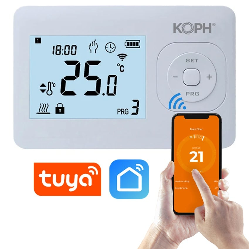 Termostat inteligent Wi-Fi KOPH i302 – control complet prin aplicație [1]