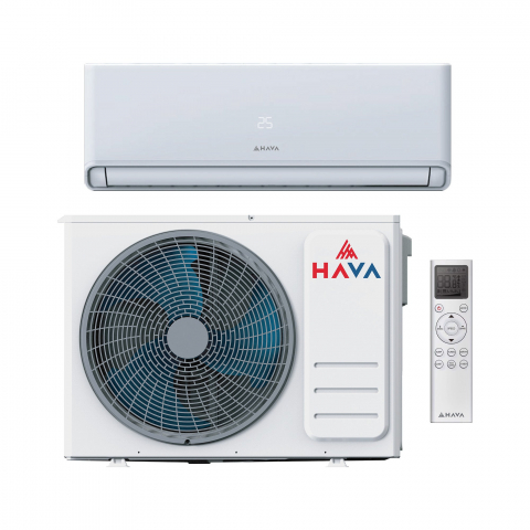 Aer conditionat - Aer conditionat Hava Smart Plus, Wi-Fi, 24000 BTU, clasa energetica A++, fara kit de instalare