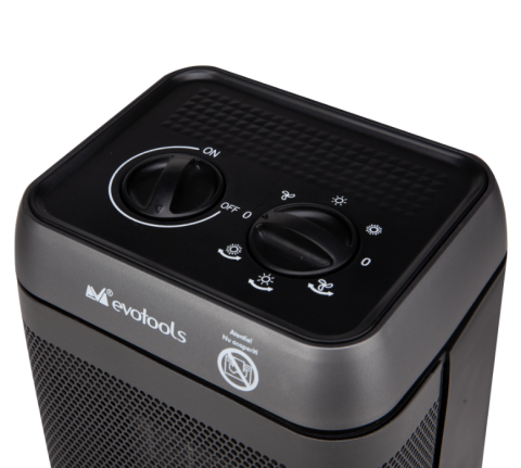 Aeroterma ceramică Evotools 1500W – încălzire rapidă și sigură [2]