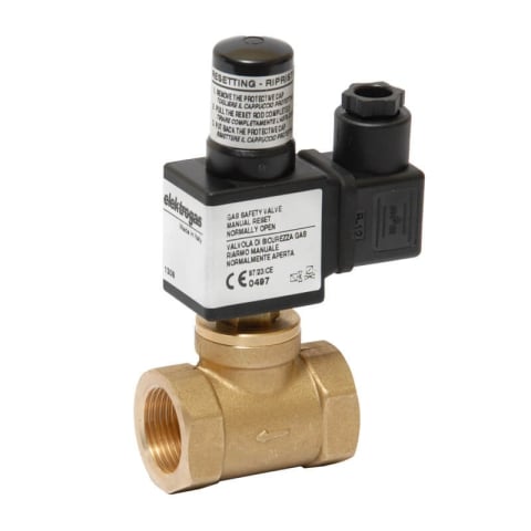 Detector gaz metan + electrovalvă KOPH 3/4” – senzor metan 230V, alarmă acustică și vizuală, auto-reset și certificare BSI Kitemark [2]