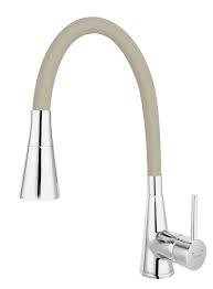 Baterii sanitare , accesorii - FERRO BATERIE STATIVA BUCATARIE PIPA ELASTICA BEJ ZUMBA II
