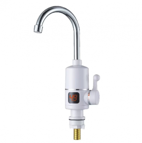 Pachet robinet electric instant apă caldă + racord flexibil 1/2x40cm + robinet trecere 1/2 – instalare rapidă și mentenanță ușoară | Comanda acum ! [3]