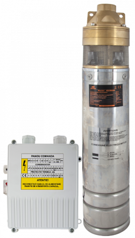 Pompe submersibile - Pompa Submersibila Inox 4" Centrifugala cu Panou de Comanda Evosanitary / P[W]: 750