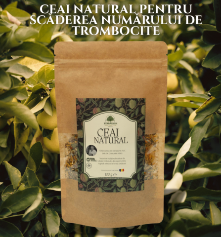 Ceai Natural Scaderea Numarului de Trombocite 100g