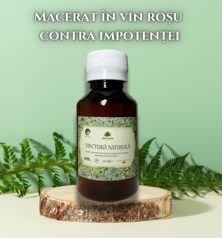Afectiuni Renal-Genitale - Macerat in Vin Rosu Contra Impotenta
