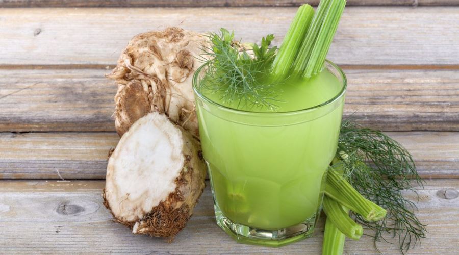 Sucul din ţelină, cel mai bun detoxifiant al organismului