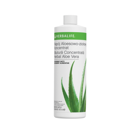Mic dejun și Mese sănătoase - Băutură Concentrată Herbal Aloe Vera Original 473ml