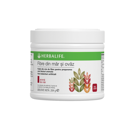 Nutriţia de Bază - FIBRE DIN MĂR ȘI OVĂZ Măr 213 g
