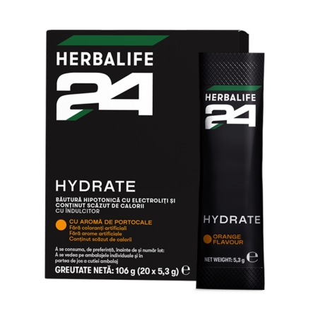 Hidratare - Herbalife24® Hydrate aromă de portocale 20 de pliculețe