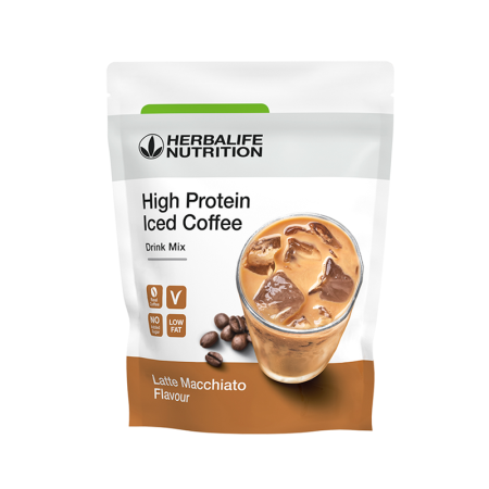 Personalizarea proteinelor și gustări proteice - High Protein Iced Coffee Latte macchiato 308g