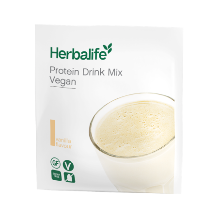 Mic dejun și Mese sănătoase - Protein Drink Mix Vegan Vanilie Pachet de 7 pliculețe
