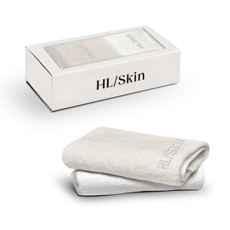 Accesorii HL/Skin pentru îngrijirea pielii - Set de prosoape pentru față (pachet de 2)
