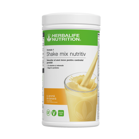 F1 și alte Shake-uri proteice - Shake-ul Formula 1 Banane 550g