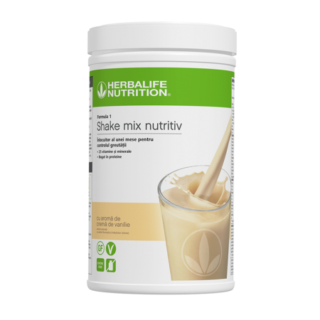 F1 și alte Shake-uri proteice - Shake-ul Formula 1 Cremă de vanilie 780g