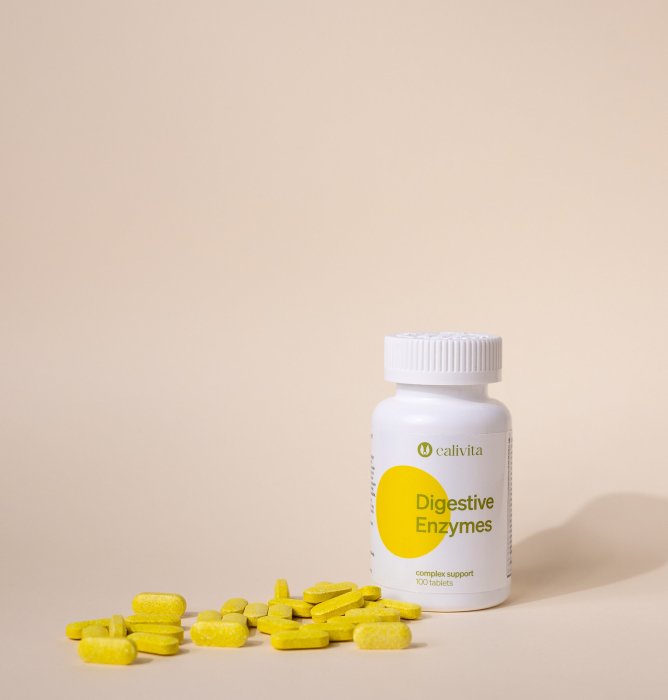 Digestive Enzymes CaliVita 100 Tab | Digestie Ușoară [3]