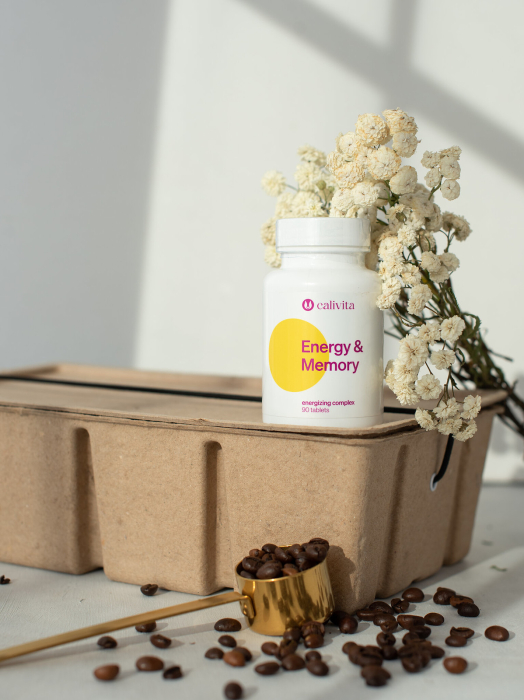 Energy & Memory CaliVita – Energizant natural cu guarana și lecitină, 90 tablete [3]