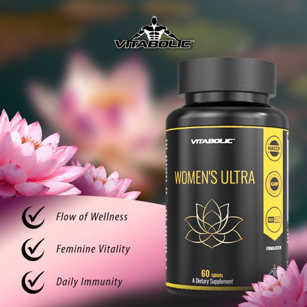 Womens Ultra Multivitamin 60 caps – Multivitamine pentru femei: energie, imunitate și sănătate generală – Vitabolic [2]
