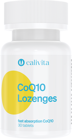 Vitamine & Suplimente - Calivita CoQ10 Lozenges – Coenzima Q10 Sublingual, 30 mg | Supliment Alimentar