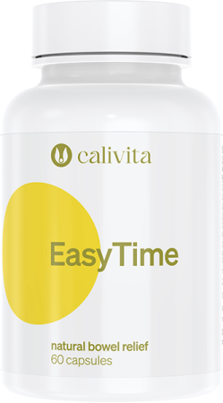Vitamine & Suplimente - Calivita EasyTime – Supliment pentru Tranzit Intestinal & Confort Digestiv, 60 capsule