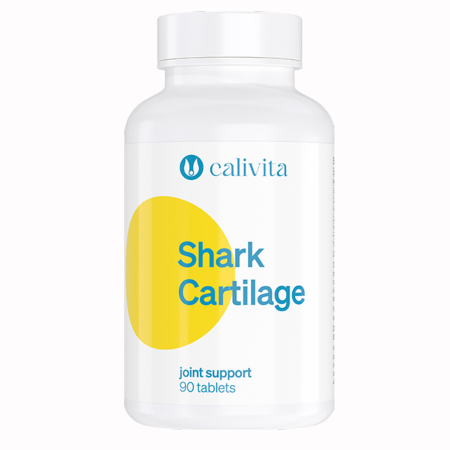 Vitamine & Suplimente - Shark Cartilage CaliVita 90 Tablete | Mobilitate Articulară
