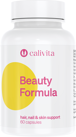 Frumusete - Beauty Formula CaliVita 60 Capsule | Colagen și Acid Hialuronic