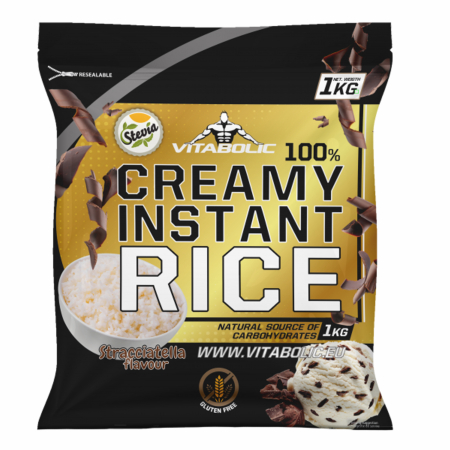 Alimente dietetice - Creamy Instant Rice Vitabolic 1Kg | Orez instant fin pentru shake-uri, mic dejun și rețete rapide
