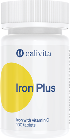Minerale - Iron Plus CaliVita 100 Tab | Fier Organic și Vitamina C