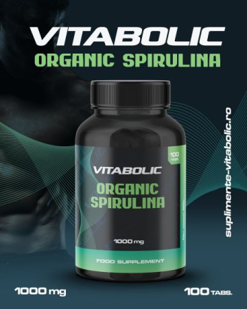 Vitabolic Organic Spirulina 100tab | Superfood nutritiv cu proteine și fitonutrienți [1]