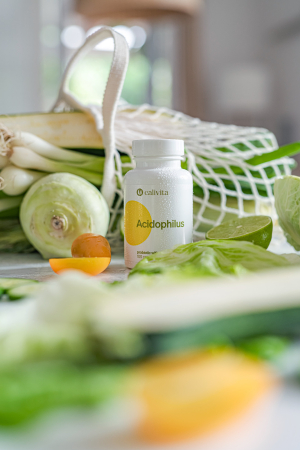 Acidophilus CaliVita 100 Capsule | Probiotic cu Fibre [4]