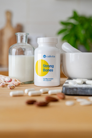 Strong Bones – Calciu și Magneziu 2:1, 100 capsule | Supliment Alimentar [3]