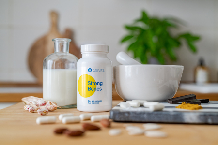 Strong Bones – Calciu și Magneziu 2:1, 100 capsule | Supliment Alimentar [4]